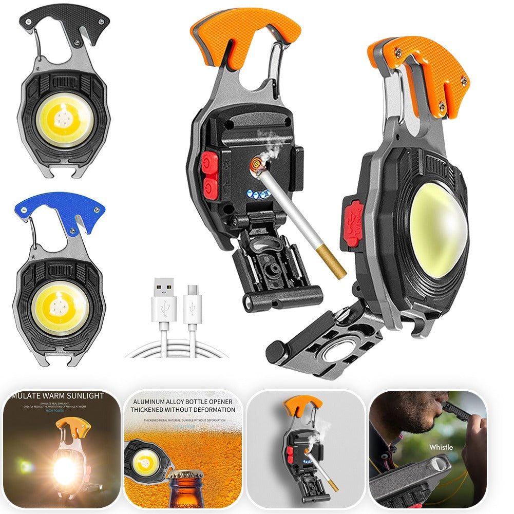 Never Be Left in the Dark – Mini Magnetic Keychain Light