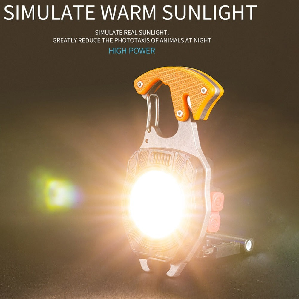 Never Be Left in the Dark – Mini Magnetic Keychain Light