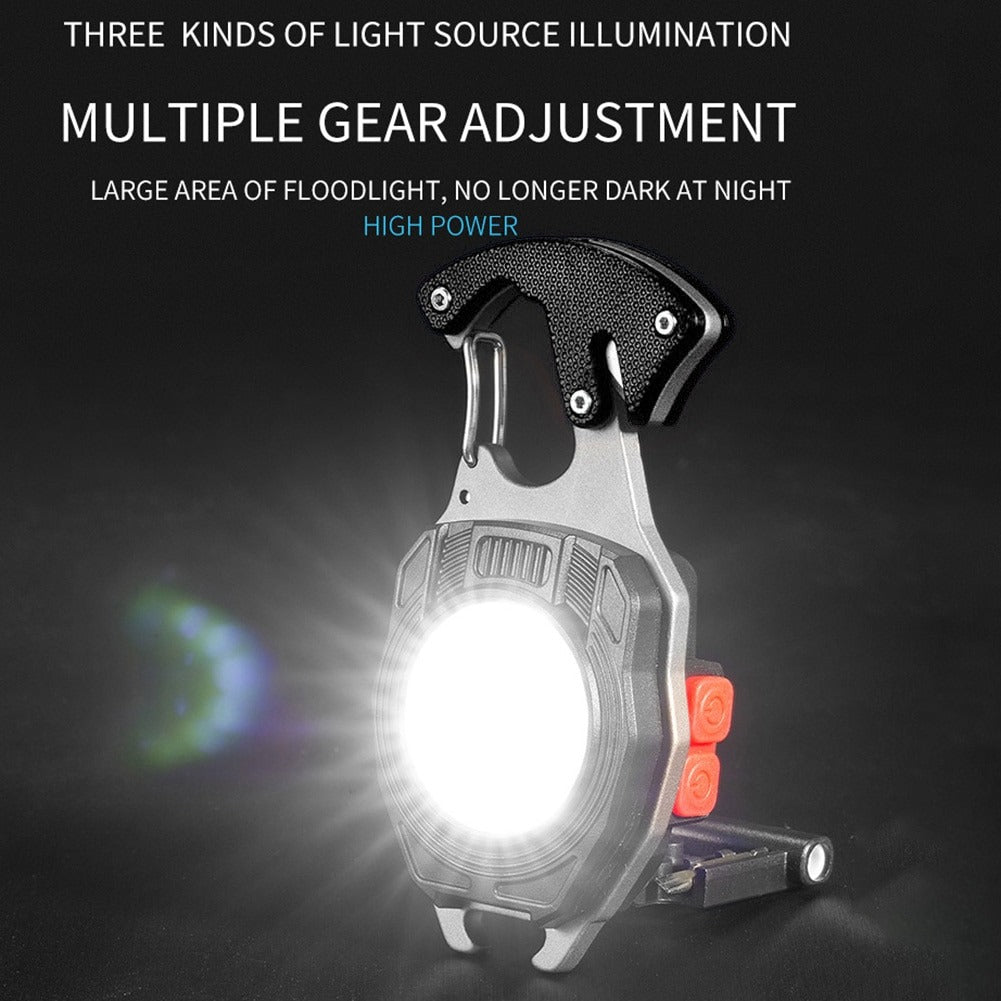 Never Be Left in the Dark – Mini Magnetic Keychain Light