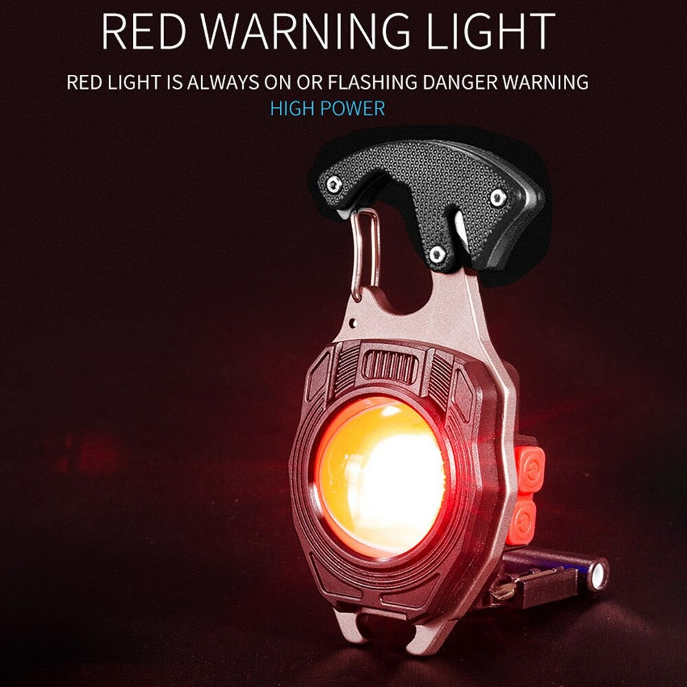 Never Be Left in the Dark – Mini Magnetic Keychain Light