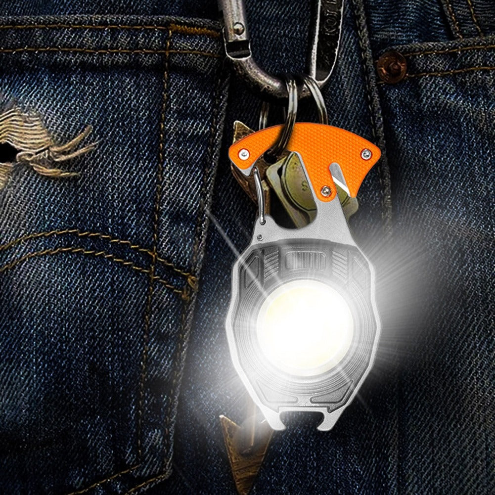 Never Be Left in the Dark – Mini Magnetic Keychain Light
