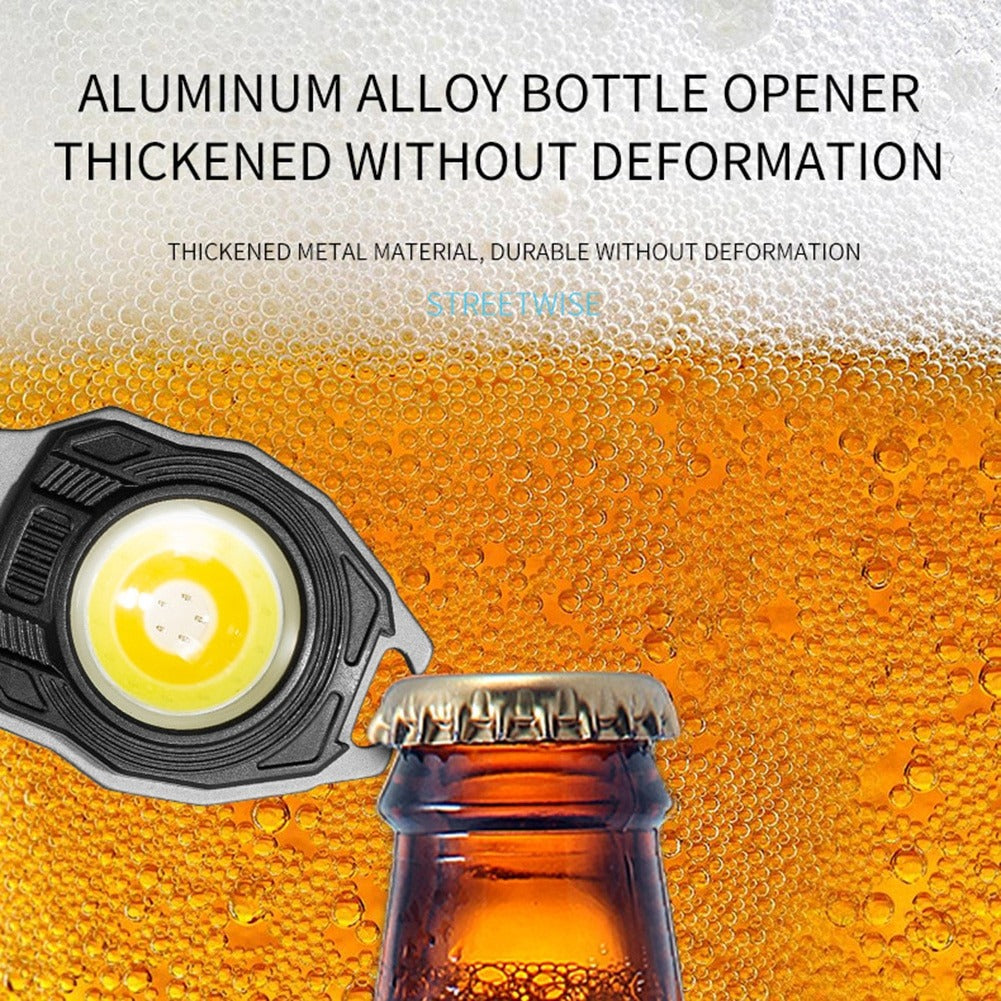 Never Be Left in the Dark – Mini Magnetic Keychain Light